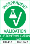 'Independent Validation' signe