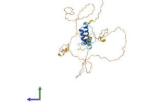 AlphaFold protein structure predicition of Mouse Recombinant Ssbp2 Protein, UniprotID Q9CYZ8