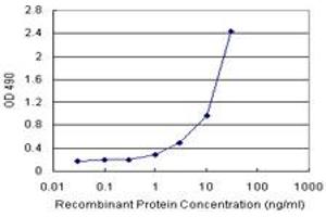 Sandwich ELISA detection sensitivity ranging from 1 ng/mL to 100 ng/mL. (GALT (Humain) Matched Antibody Pair)