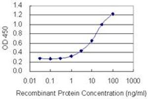Detection limit for recombinant GST tagged ZBTB20 is 0.