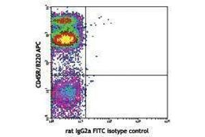 Flow Cytometry (FACS) image for anti-Glutamyl Aminopeptidase (Aminopeptidase A) (ENPEP) antibody (FITC) (ABIN2661962)