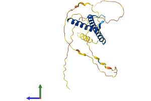 AlphaFold protein structure predicition of Mouse Recombinant Neurog1 Protein, UniprotID P70660