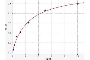 Typical standard curve (AIF Kit ELISA)
