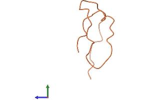 AlphaFold protein structure predicition of Human Recombinant KRTAP22-1 Protein, UniprotID Q3MIV0