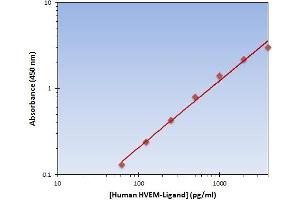 This is an example of what a typical standard curve will look like.