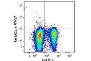 Flow Cytometry (FACS) image for anti-Interleukin 2 (IL2) antibody (PE-Cy7) (ABIN2659370)
