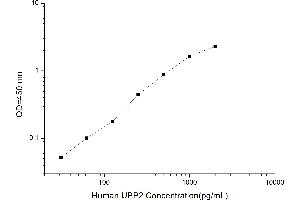 Typical standard curve (UPP2 Kit ELISA)