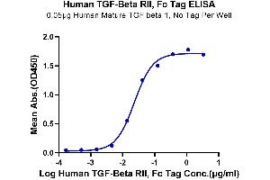 Immobilized Human Mature TGF beta 1 at 0.