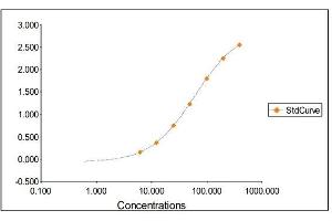 Standard Curve Graph (Kininogen Kit ELISA)