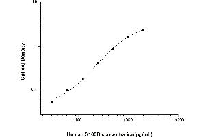 Typical standard curve