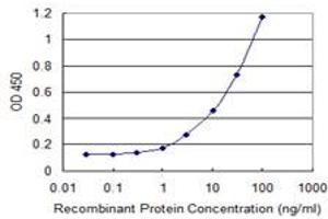Detection limit for recombinant GST tagged PWP1 is 0.