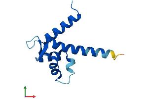 AlphaFold protein structure predicition of Mouse Recombinant S100a11 Protein, UniprotID P50543