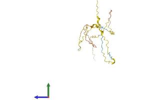 AlphaFold protein structure predicition of Human Recombinant GCSAM Protein, UniprotID Q8N6F7