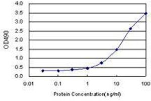 Sandwich ELISA detection sensitivity ranging from 0. (STK33 (Humain) Matched Antibody Pair)