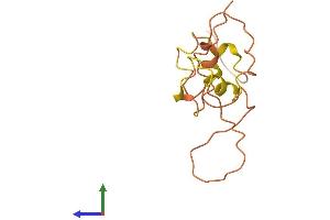 AlphaFold protein structure predicition of Human Recombinant KRTAP1-4 Protein, UniprotID P0C5Y4