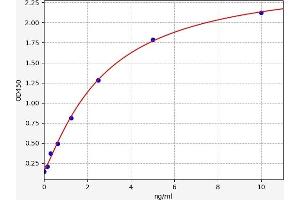 Typical standard curve (CDKN3 Kit ELISA)