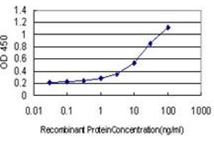 Detection limit for recombinant GST tagged SLC45A2 is approximately 0.