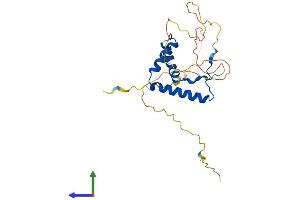 AlphaFold protein structure predicition of Human Recombinant SOX15 Protein, UniprotID O60248