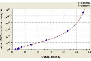 Typical Standard Curve (SLIT2 Kit ELISA)