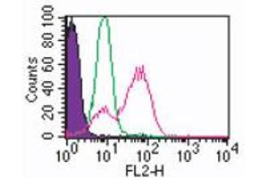 TLR3 Flow Cytometry Flow Cytometry of Mouse Anti-TLR3 antibody. (TLR3 anticorps)