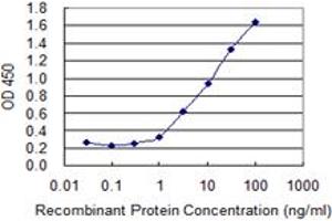 ELISA image for anti-Acetyl-CoA Acyltransferase 1 (ACAA1) (AA 217-316) antibody (ABIN599345) (ACAA1 anticorps  (AA 217-316))