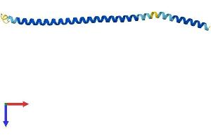 AlphaFold protein structure predicition of Human Recombinant BET1L Protein, UniprotID Q9NYM9