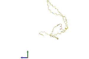AlphaFold protein structure predicition of Human Recombinant ZNF321P Protein, UniprotID Q8N8H1