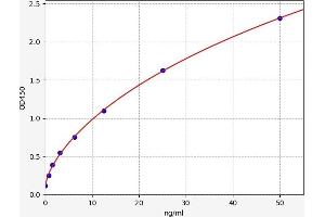 Typical standard curve (TSPO Kit ELISA)