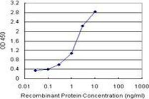 Sandwich ELISA detection sensitivity ranging from 0. (ANKRA2 (Humain) Matched Antibody Pair)