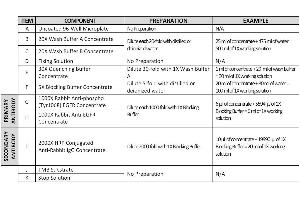 This picture shows the reagent preparation. (EGFR Kit ELISA)