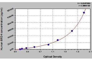 Typical standard curve (BRD4 Kit ELISA)