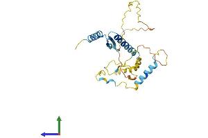 AlphaFold protein structure predicition of Mouse Recombinant Akt1s1 Protein, UniprotID Q9D1F4