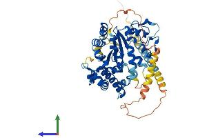 AlphaFold protein structure predicition of Mouse Recombinant Chst3 Protein, UniprotID O88199