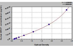 Typical Standard Curve (BRDT Kit ELISA)