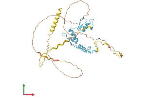 AlphaFold protein structure predicition of Mouse Recombinant Klf14 Protein, UniprotID Q19A41