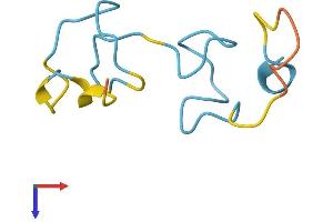 AlphaFold protein structure predicition of Human Recombinant MT3 Protein, UniprotID P25713