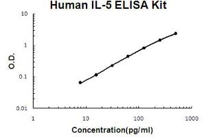 Human IL-5 Accusignal ELISA Kit Human IL-5 AccuSignal ELISA Kit standard curve. (IL-5 Kit ELISA)