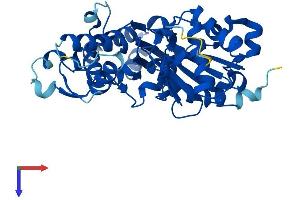 AlphaFold protein structure predicition of Mouse Recombinant Actrt2 Protein, UniprotID Q9D9L5