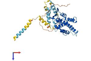 AlphaFold protein structure predicition of Human Recombinant GDAP1L1 Protein, UniprotID Q96MZ0