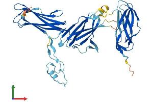AlphaFold protein structure predicition of Human Recombinant TRAPPC13 Protein, UniprotID A5PLN9