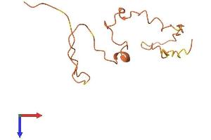 AlphaFold protein structure predicition of Human Recombinant KRTAP12-4 Protein, UniprotID P60329
