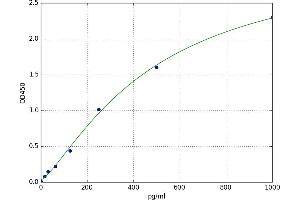 A typical standard curve