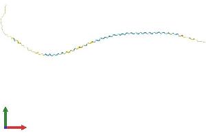 AlphaFold protein structure predicition of Mouse Recombinant Sprr1b Protein, UniprotID Q62267