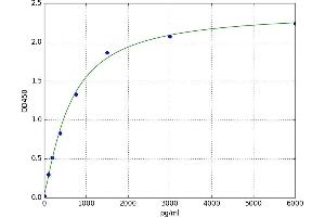 A typical standard curve