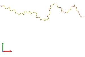 AlphaFold protein structure predicition of Mouse Recombinant Krtap19-5 Protein, UniprotID O08632