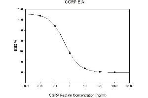Standard Curve (CGRP Kit ELISA)