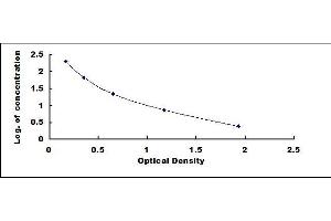 Typical standard curve (PIIICP Kit ELISA)