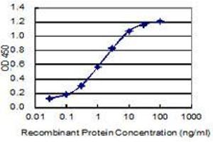 Detection limit for recombinant GST tagged ZNF12 is 0.