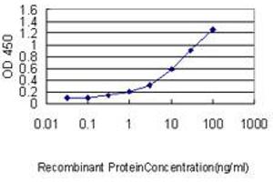 Detection limit for recombinant GST tagged CUTL1 is approximately 0.