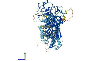 AlphaFold protein structure predicition of Mouse Recombinant Dgka Protein, UniprotID O88673